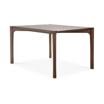 PI Dining table 140x80 cm - Lacquered teak brown - Ethnicraft