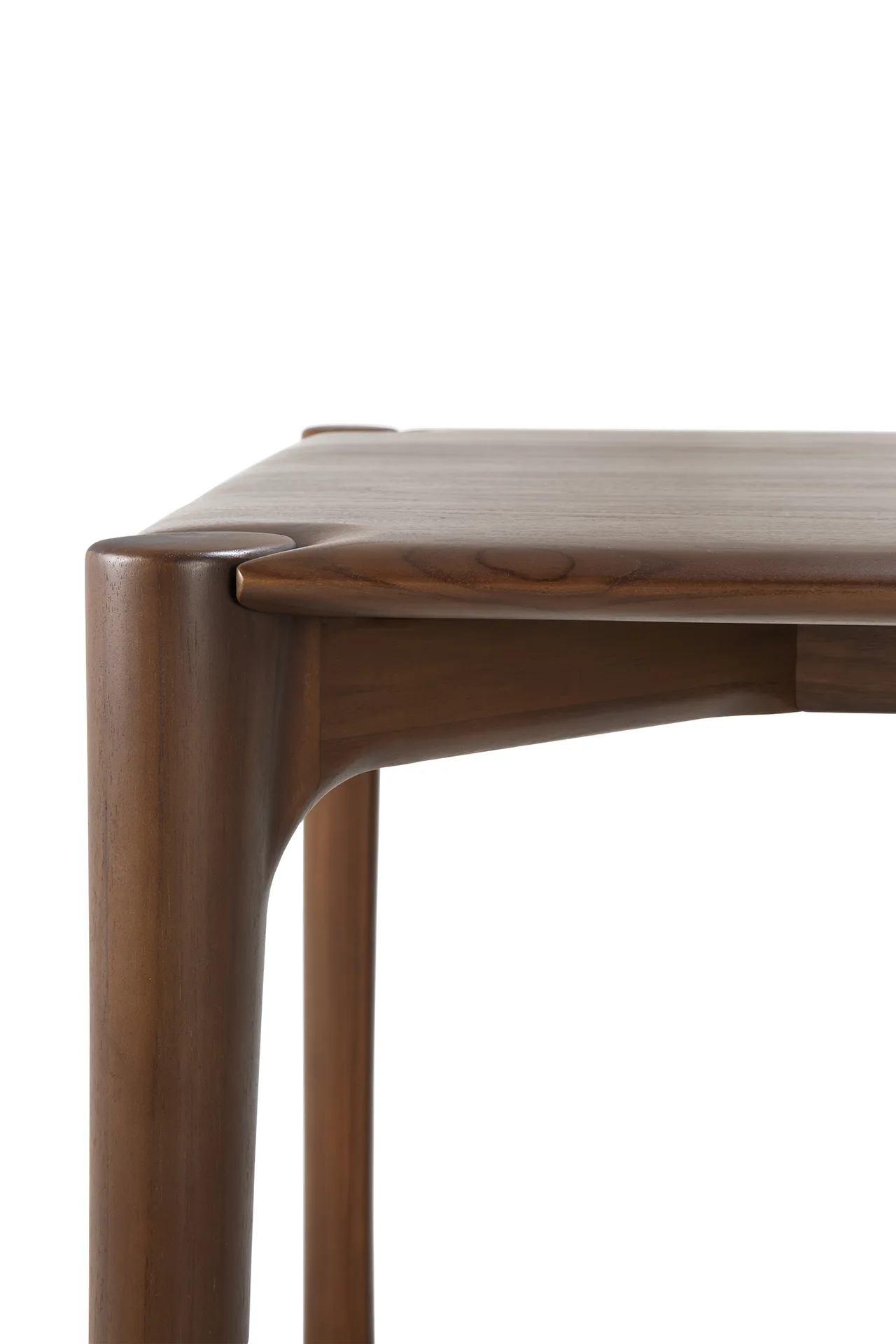 PI Dining table 140x80 cm, Lacquered teak brown Ethnicraft