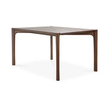 PI Dining table 160x80 cm - Lacquered teak brown - Ethnicraft