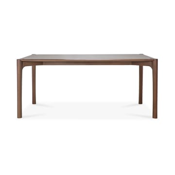 PI Dining table 180x90 cm - Lacquered teak brown - Ethnicraft