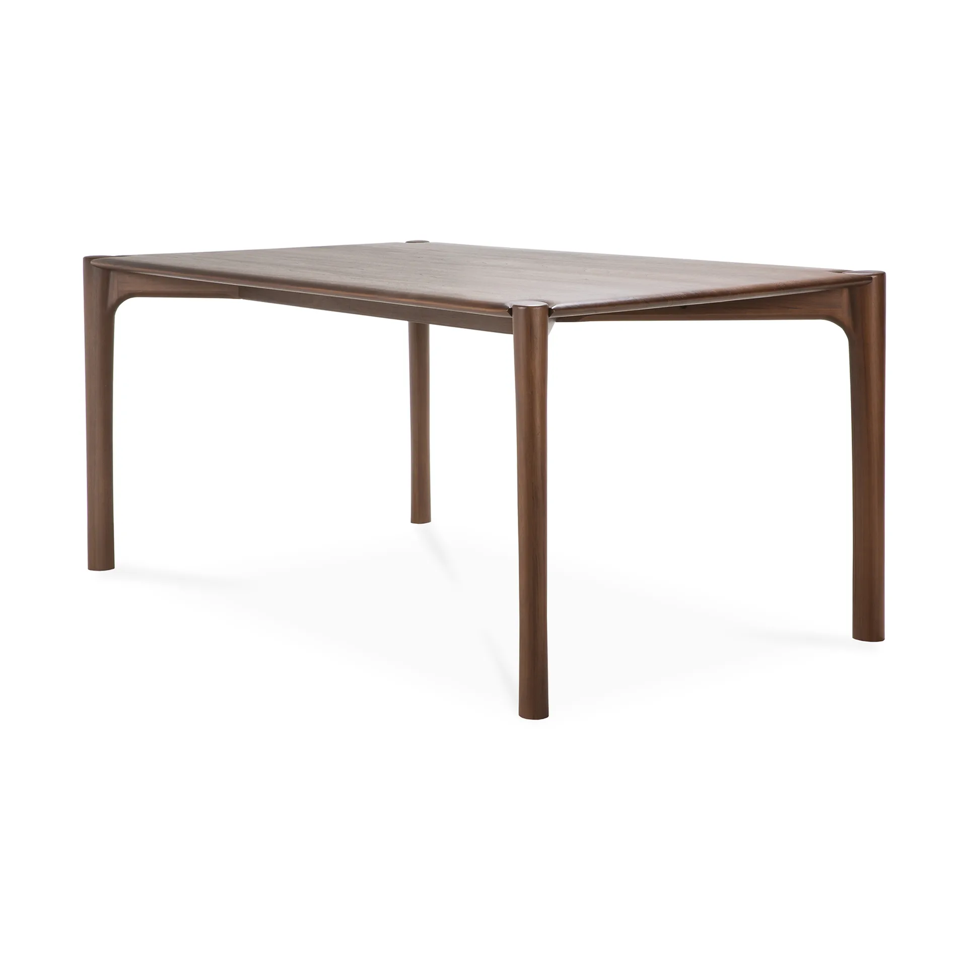 PI Dining table 200x95 cm, Lacquered teak brown Ethnicraft