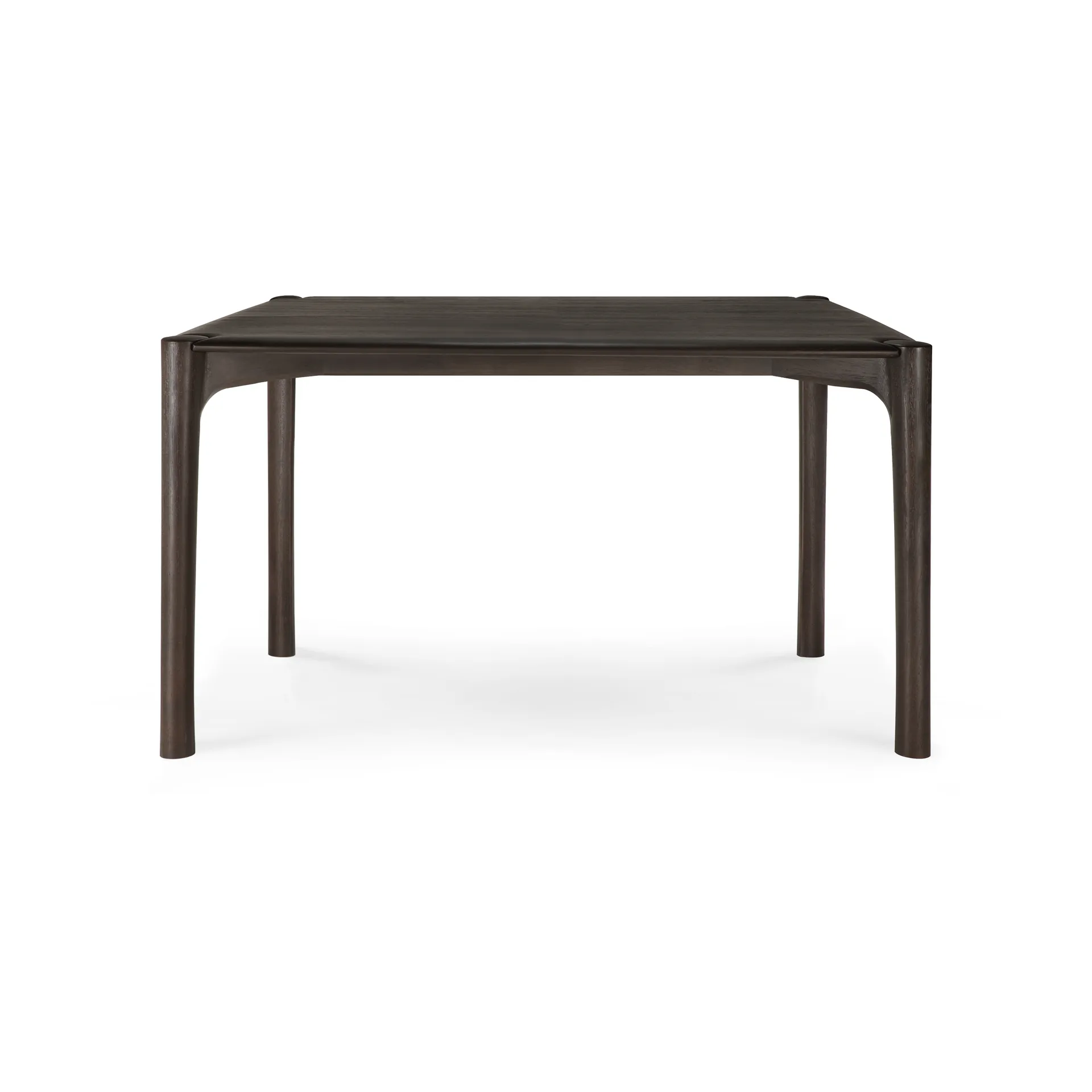 PI Dining table, Dark brown teak, 140x80 cm Ethnicraft