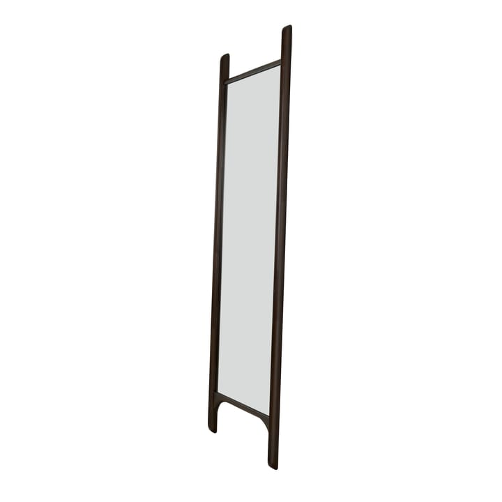 PI floor mirror 55x190 cm, Dark brown stained mahogany Ethnicraft