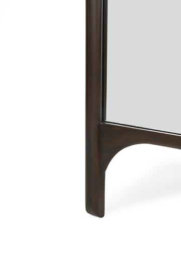 PI floor mirror 55x190 cm - Dark brown stained mahogany - Ethnicraft