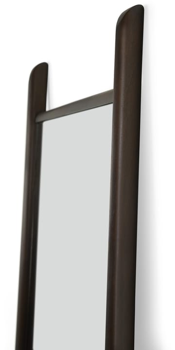 PI floor mirror 55x190 cm - Dark brown stained mahogany - Ethnicraft
