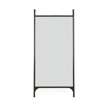 PI floor mirror 80x200 cm - Dark brown stained mahogany - Ethnicraft