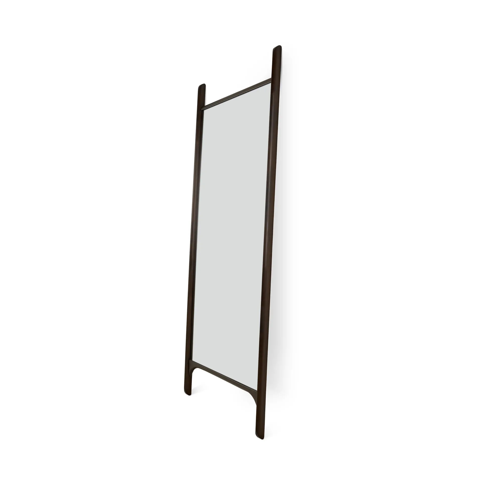 PI floor mirror 80x200 cm, Dark brown stained mahogany Ethnicraft