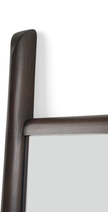 PI floor mirror 80x200 cm - Dark brown stained mahogany - Ethnicraft
