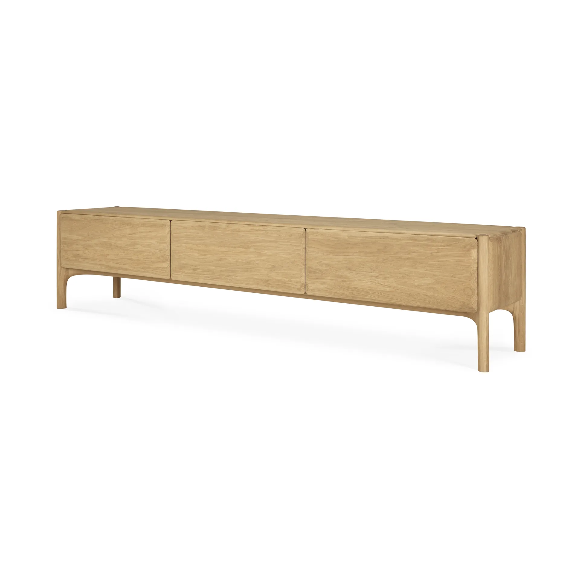 PI media bench, Oak, 242 cm Ethnicraft