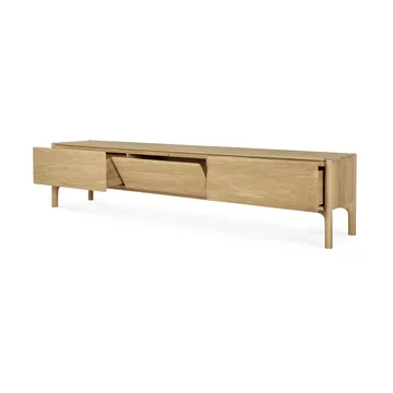 PI media bench - Oak, 242 cm - Ethnicraft
