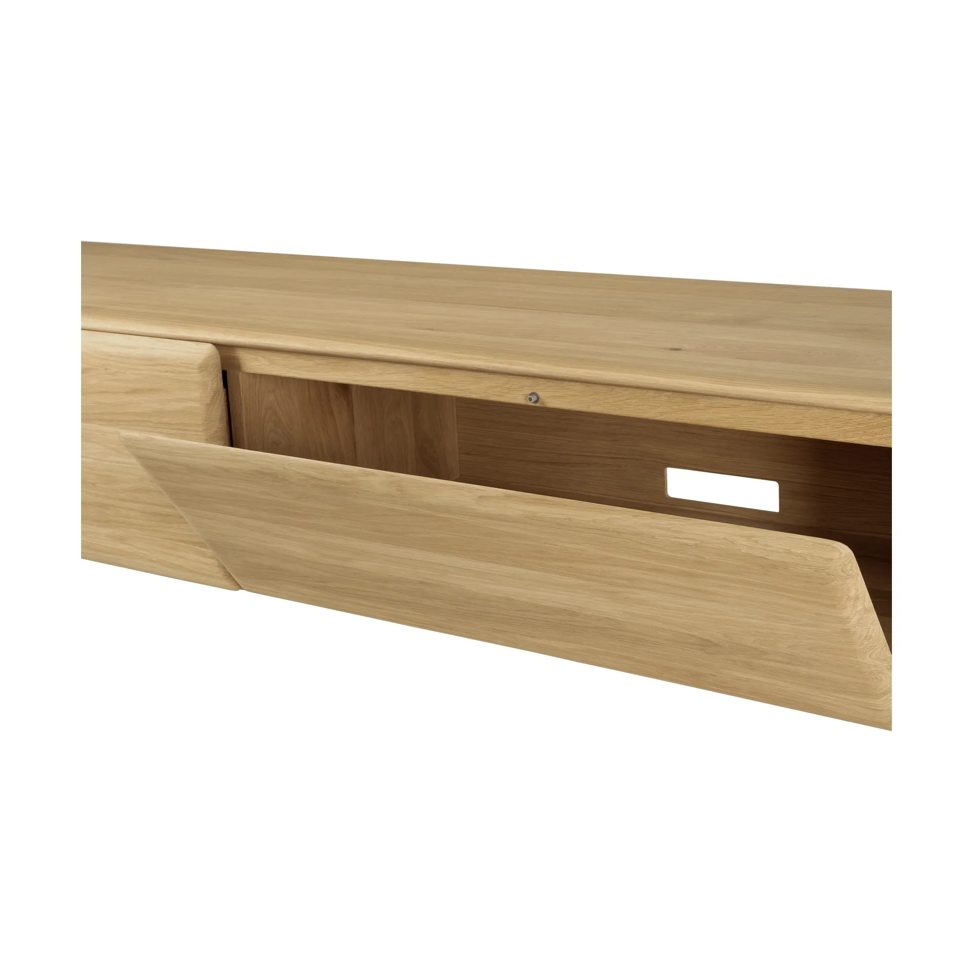PI media bench, Oak, 242 cm Ethnicraft