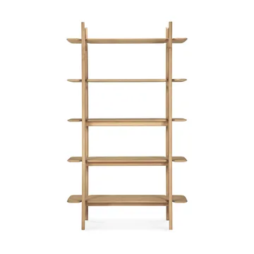 PI shelf - Oak-5 shelves, 110x187 cm - Ethnicraft