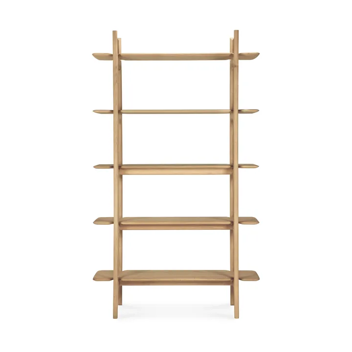 PI shelf - Oak-5 shelves, 110x187 cm - Ethnicraft