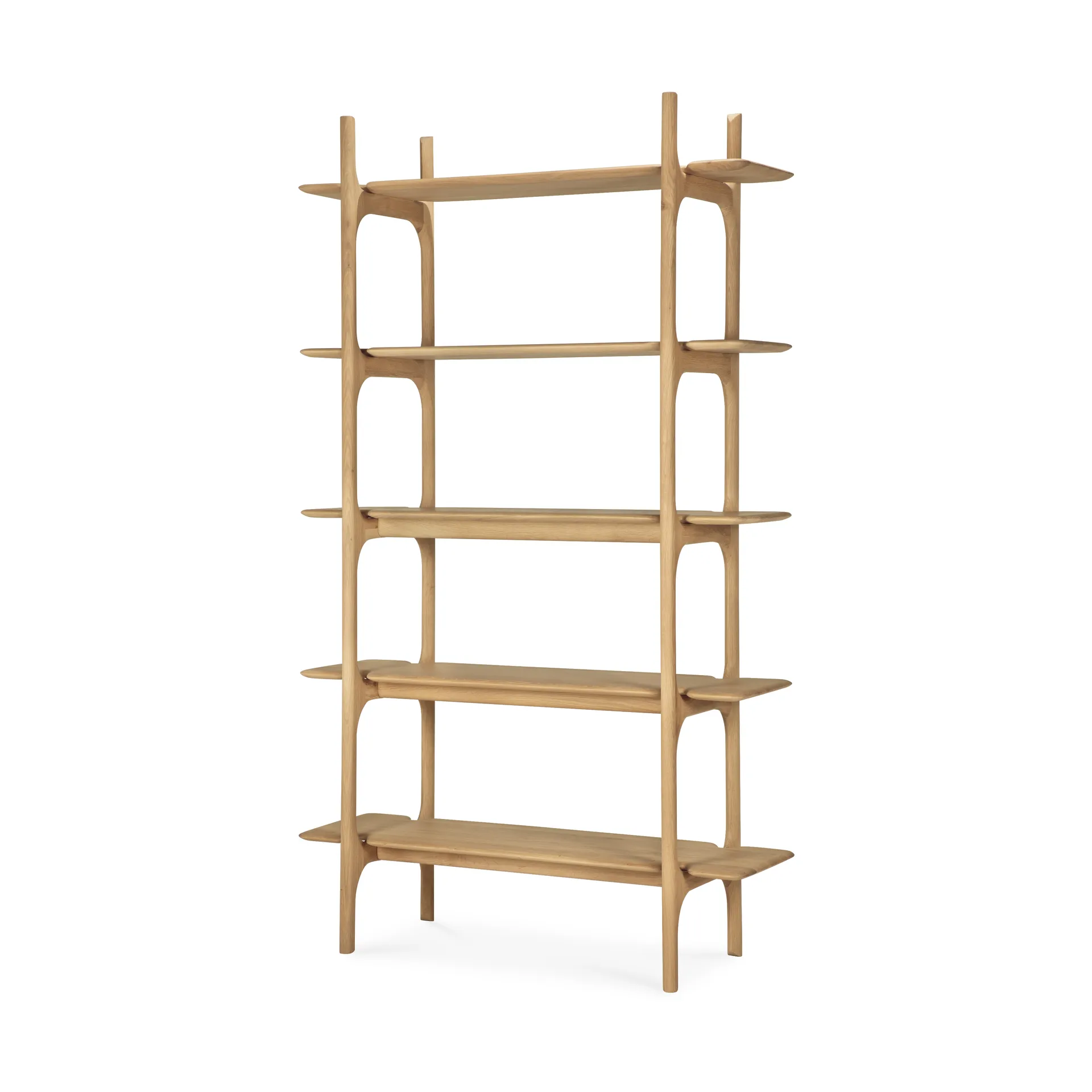 PI shelf, Oak-5 shelves, 110x187 cm Ethnicraft