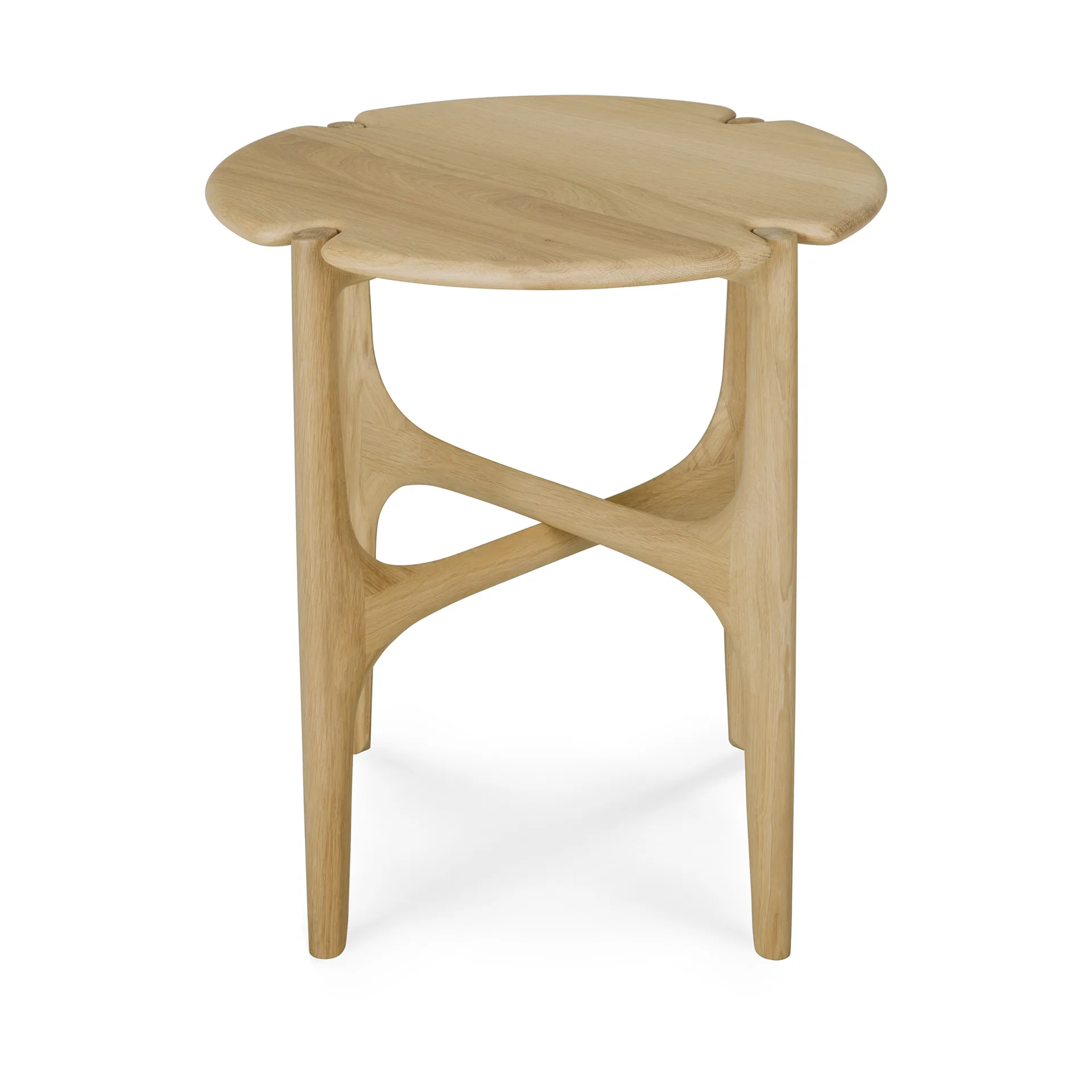 PI side table, Lacquered teak Ethnicraft