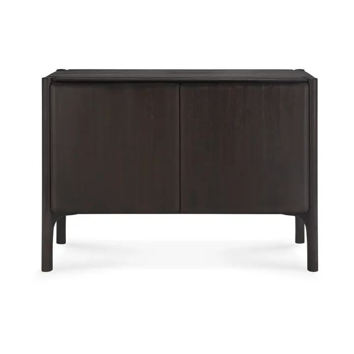PI Sideboard - Teak dark brown, 2 doors - Ethnicraft