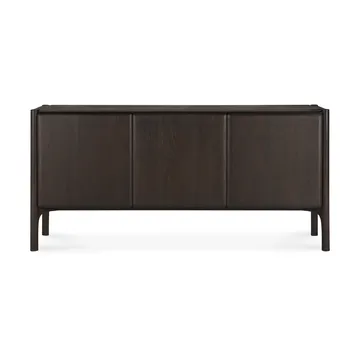 PI Sideboard - Teak dark brown, 3 doors - Ethnicraft