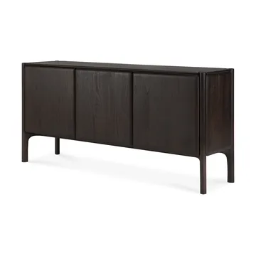 PI Sideboard - Teak dark brown, 3 doors - Ethnicraft