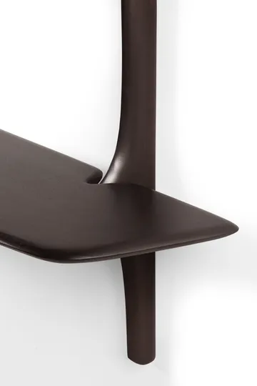 PI wall-mounted desk - Dark brown mahogany, 140x48 cm - Ethnicraft