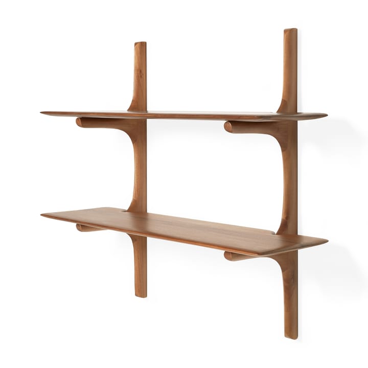 PI wall shelf 91 cm - Varnished mahogany - Ethnicraft