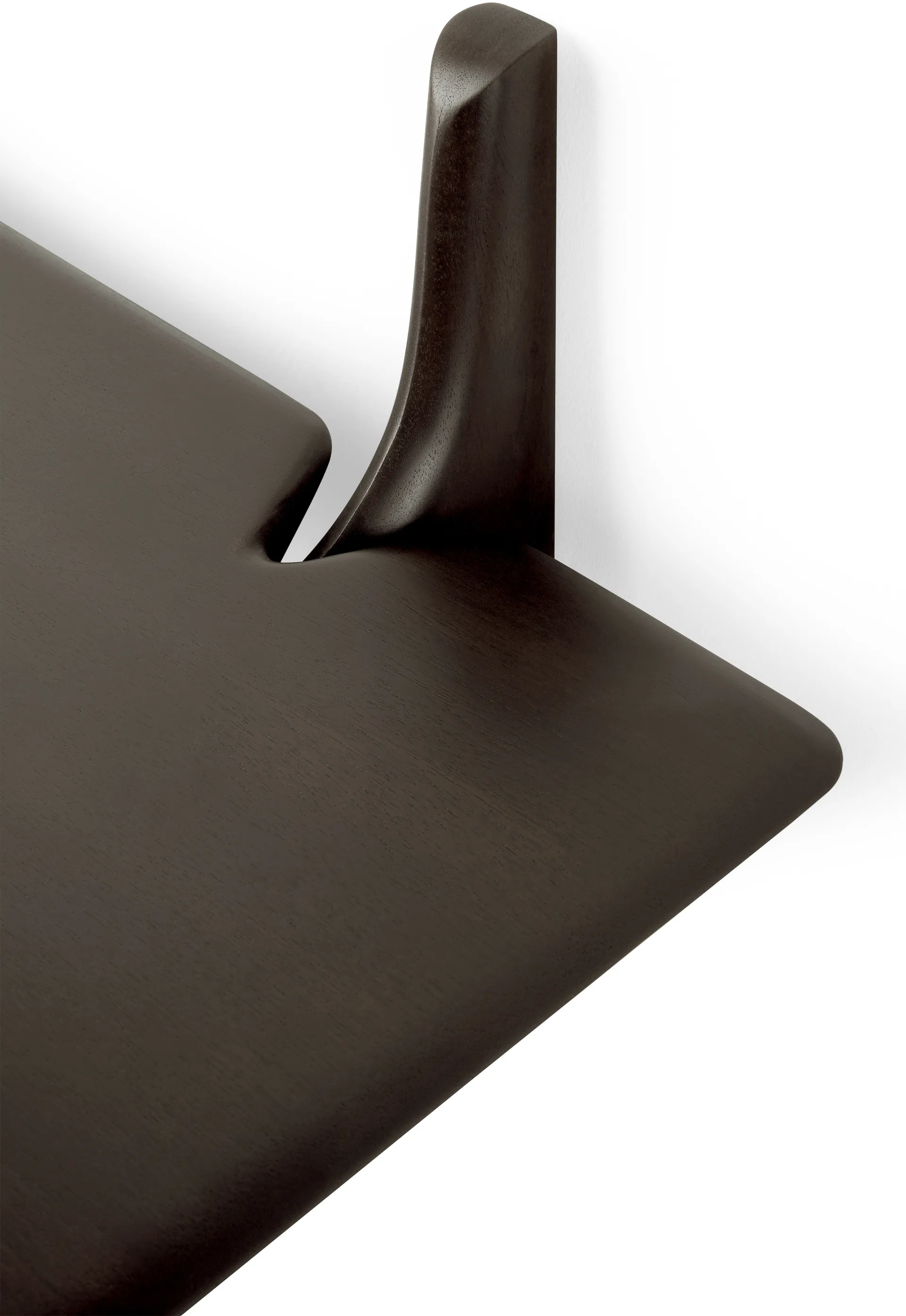 PI wall shelf, Mahogany dark brown 100 cm Ethnicraft