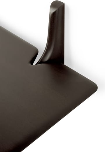 PI wall shelf - Mahogany dark brown 100 cm - Ethnicraft
