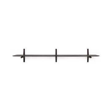 PI wall shelf - Mahogany dark brown 168 cm - Ethnicraft
