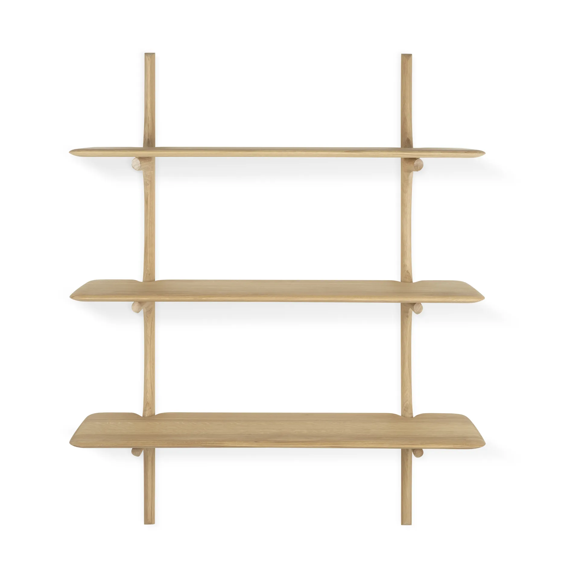 PI wall shelf, Oak, 3 shelves Ethnicraft
