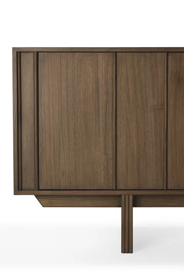 Pillar sideboard - Wild brown teak, 220 cm - Ethnicraft