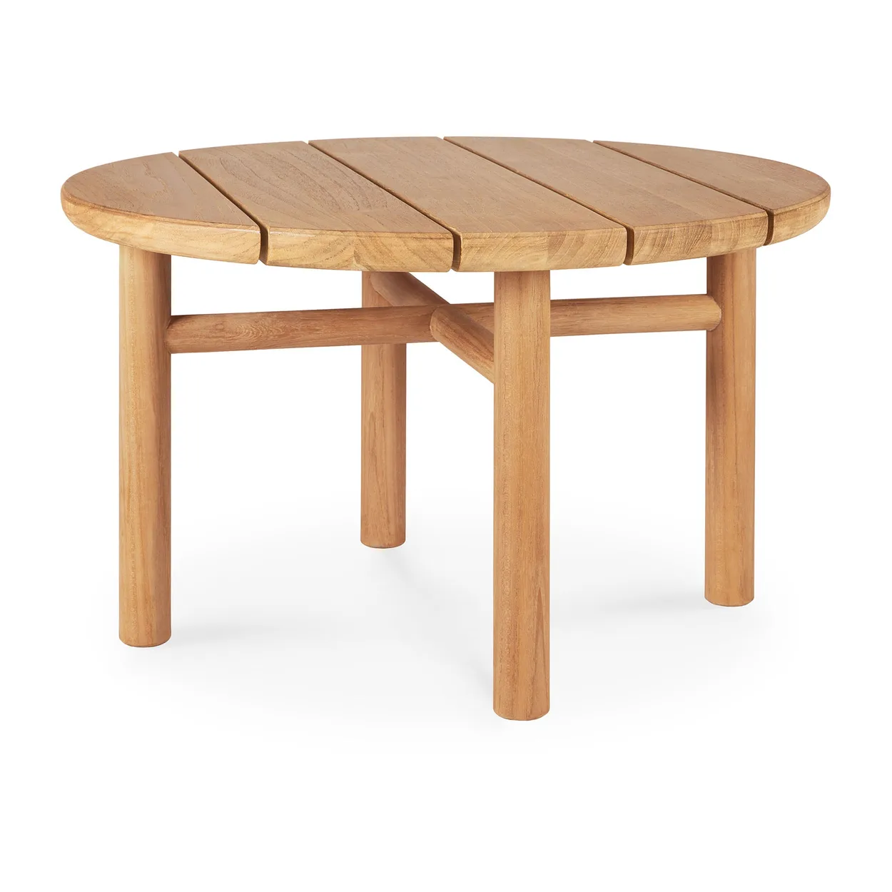 Ethnicraft Quatro outdoor coffee table teak o59 cm → o59 cm