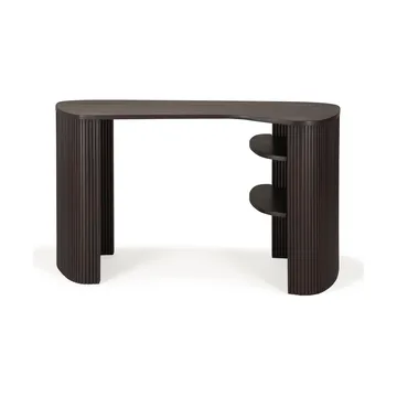 Roller Max desk - Dark brown mahogany - Ethnicraft