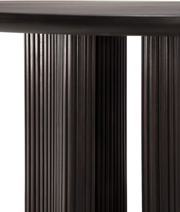 Roller Max mat table Ø150 cm - Dark brown stained mahogany - Ethnicraft