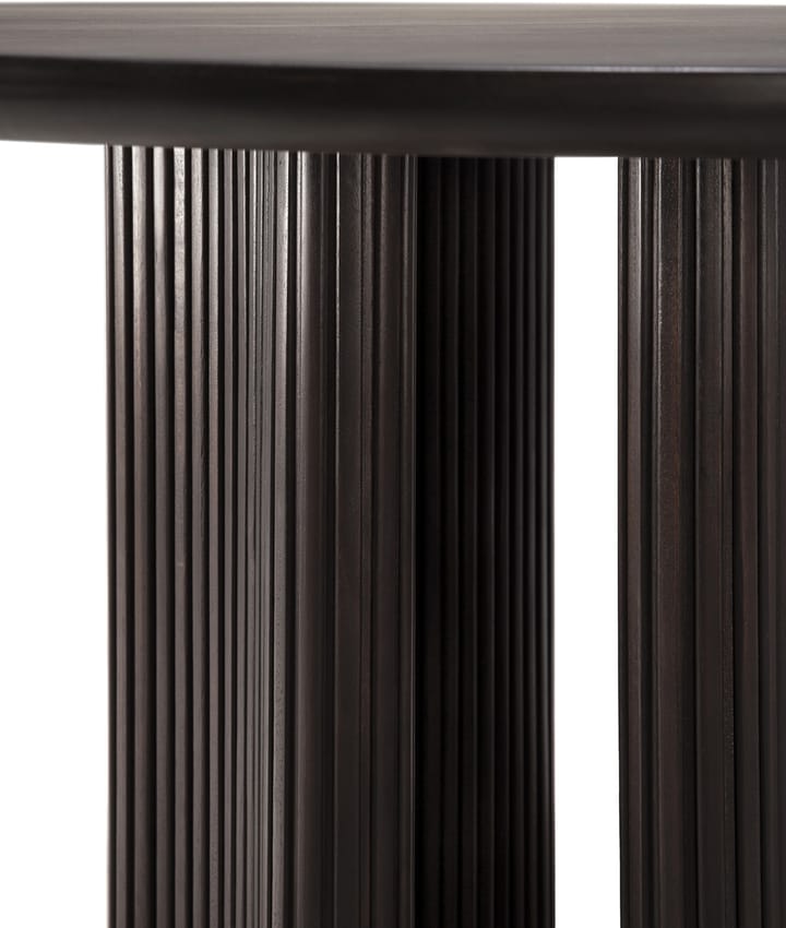 Roller Max mat table Ø150 cm, Dark brown stained mahogany Ethnicraft