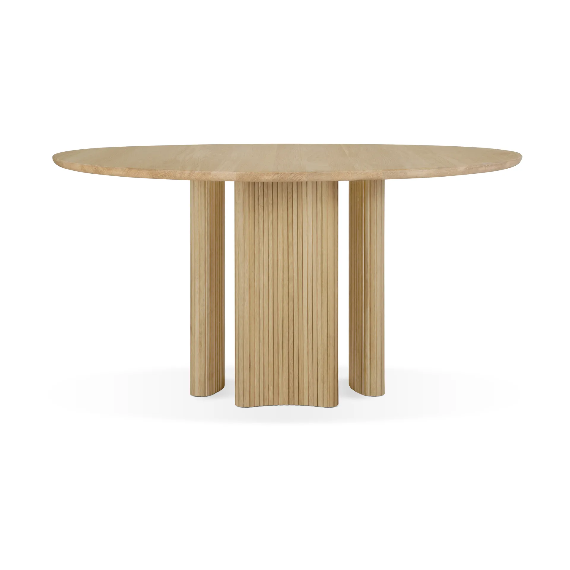Roller Max mat table, Oak, Ø150 cm Ethnicraft