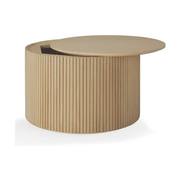 Roller Max round coffee table - Oak, Ø60 cm - Ethnicraft