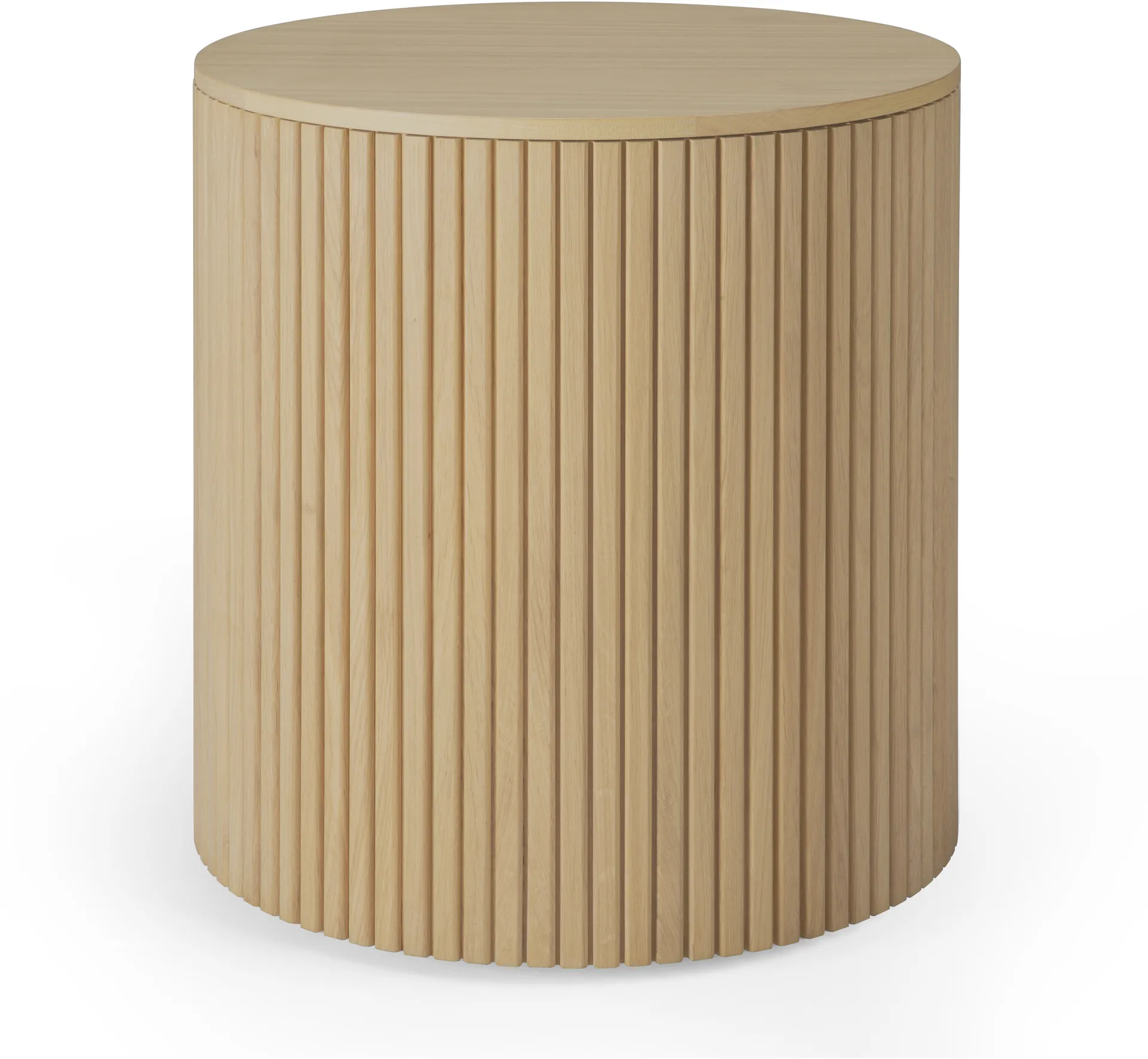 Roller Max side table, Oak, round Ethnicraft