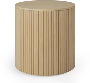 Roller Max side table - Oak, round - Ethnicraft