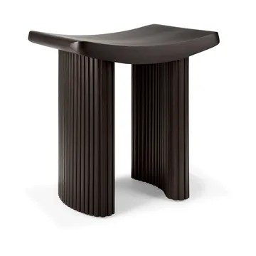 Roller Max stool - Mahogany dark brown - Ethnicraft