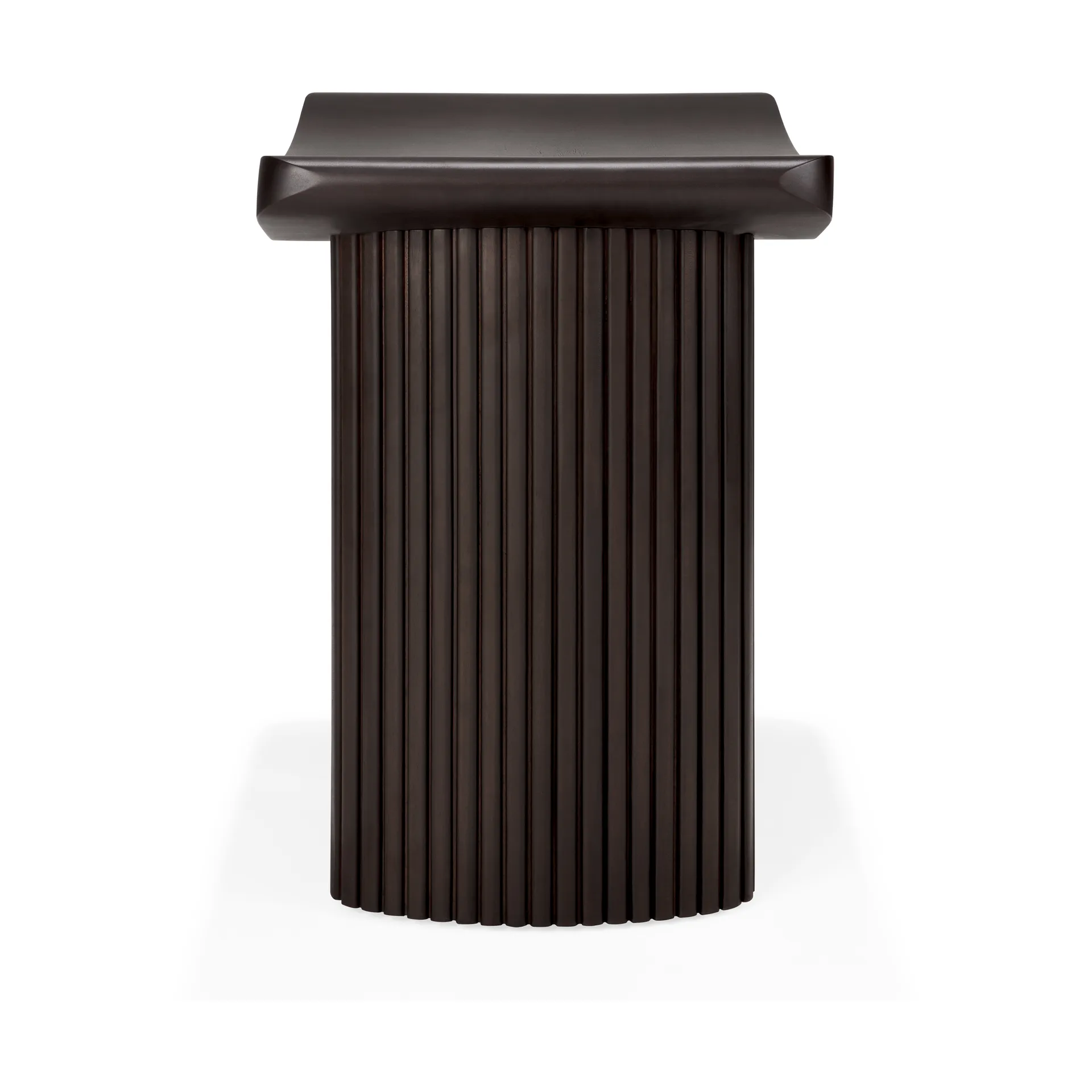 Roller Max stool, Mahogany dark brown Ethnicraft