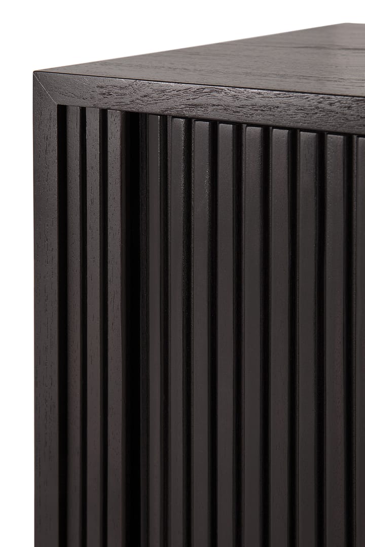 Roller Max TV unit, Lacquered teak-black-2 doors Ethnicraft