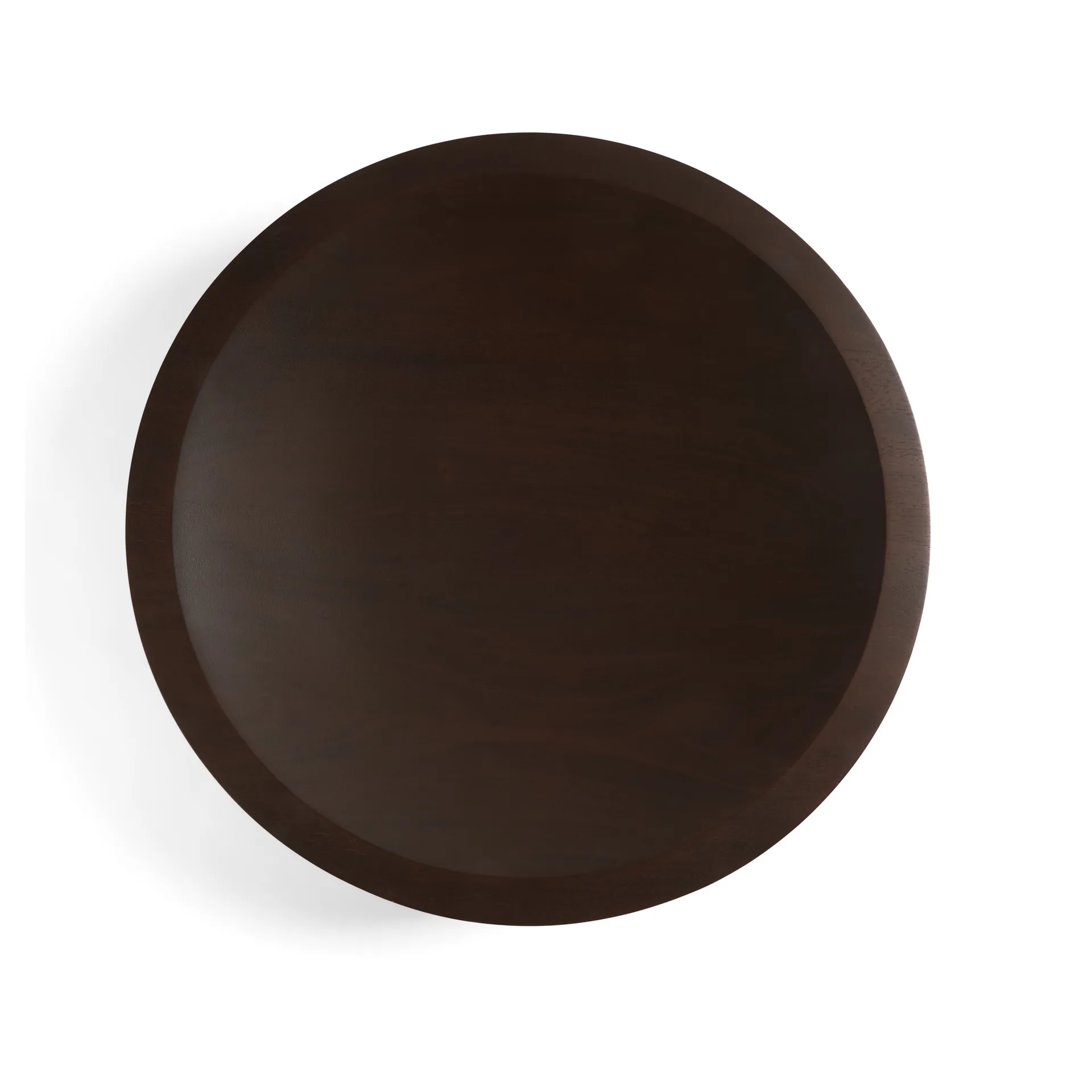 Satellite bowl Ø50 cm, Lacquered mahogany Ethnicraft