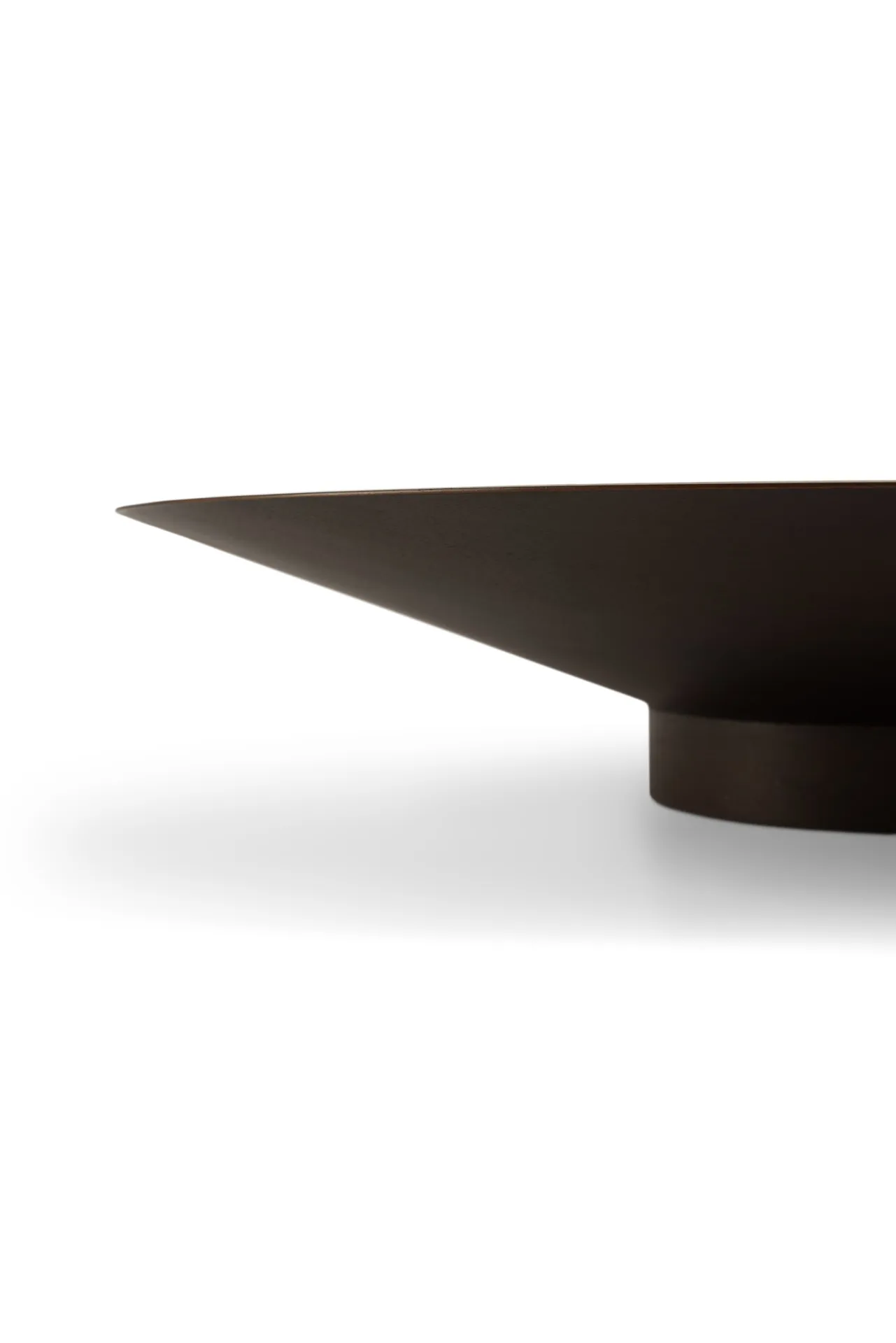 Satellite bowl Ø50 cm, Lacquered mahogany Ethnicraft