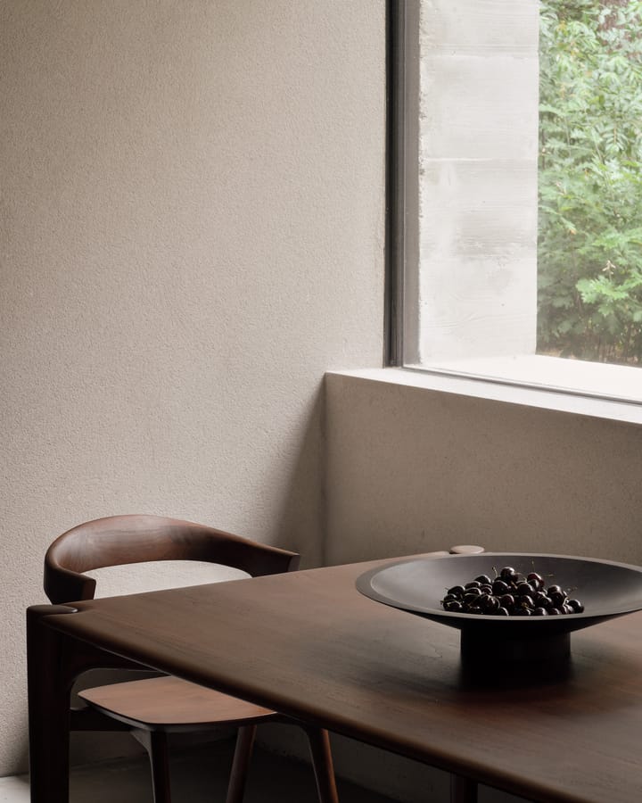 Satellite bowl Ø50 cm, Lacquered mahogany Ethnicraft