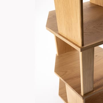 Stairs Column shelf - Oak wax oil 204x45 cm - Ethnicraft