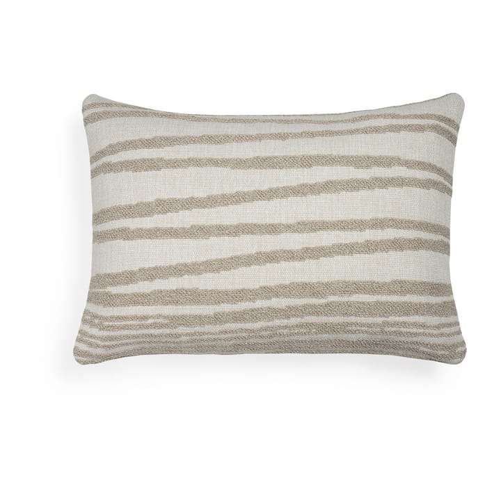 Stripes outdoor pillow 40x60 cm - Lumbar (beige) - Ethnicraft
