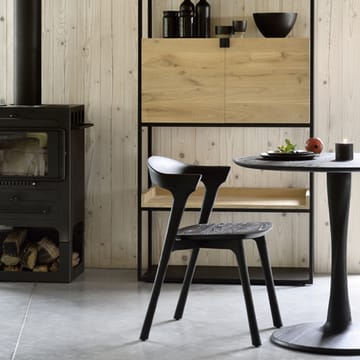 Torsion dining table round black-stained oak - Ø127 cm - Ethnicraft
