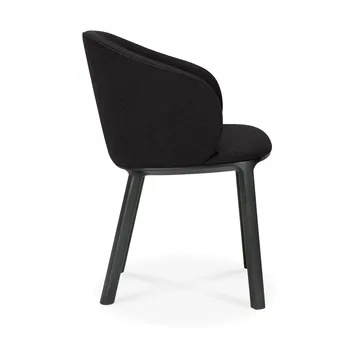 Unda chair - Black stained oak-charcoal - Ethnicraft