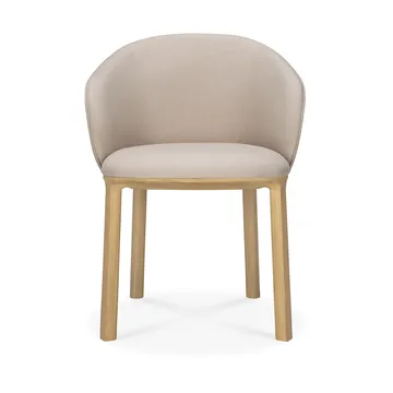 Unda chair - Lacquered oak-salt - Ethnicraft