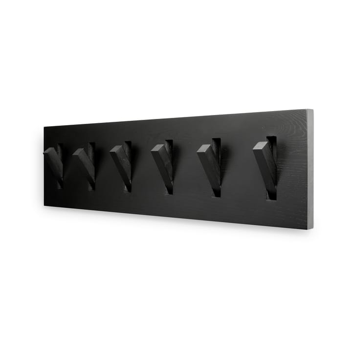 Utilitile wall hanger clothes hanger, Lacquered oak-black-large Ethnicraft