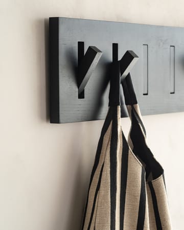 Utilitile wall hanger clothes hanger - Lacquered oak-black-large - Ethnicraft